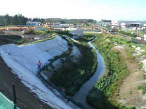 Photograph of geotextile. 